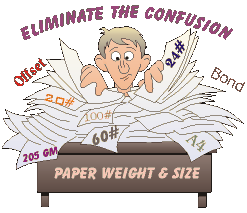 Eliminate Paper Weight Confusion